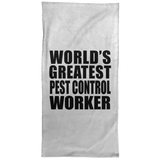 World's Greatest Pest Control Worker - Hand Towel