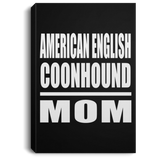 American English Coonhound Mom - Canvas Portrait