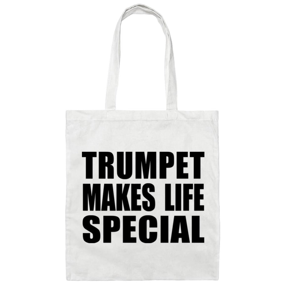 Trumpet Makes Life Special - Tote Bag White