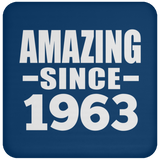 61st Birthday Amazing Since 1963 - Drink Coaster