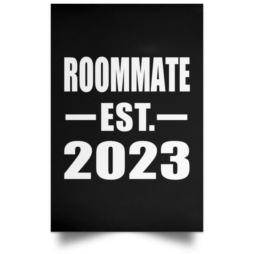 Roommate Established EST. 2023 - Poster Portrait
