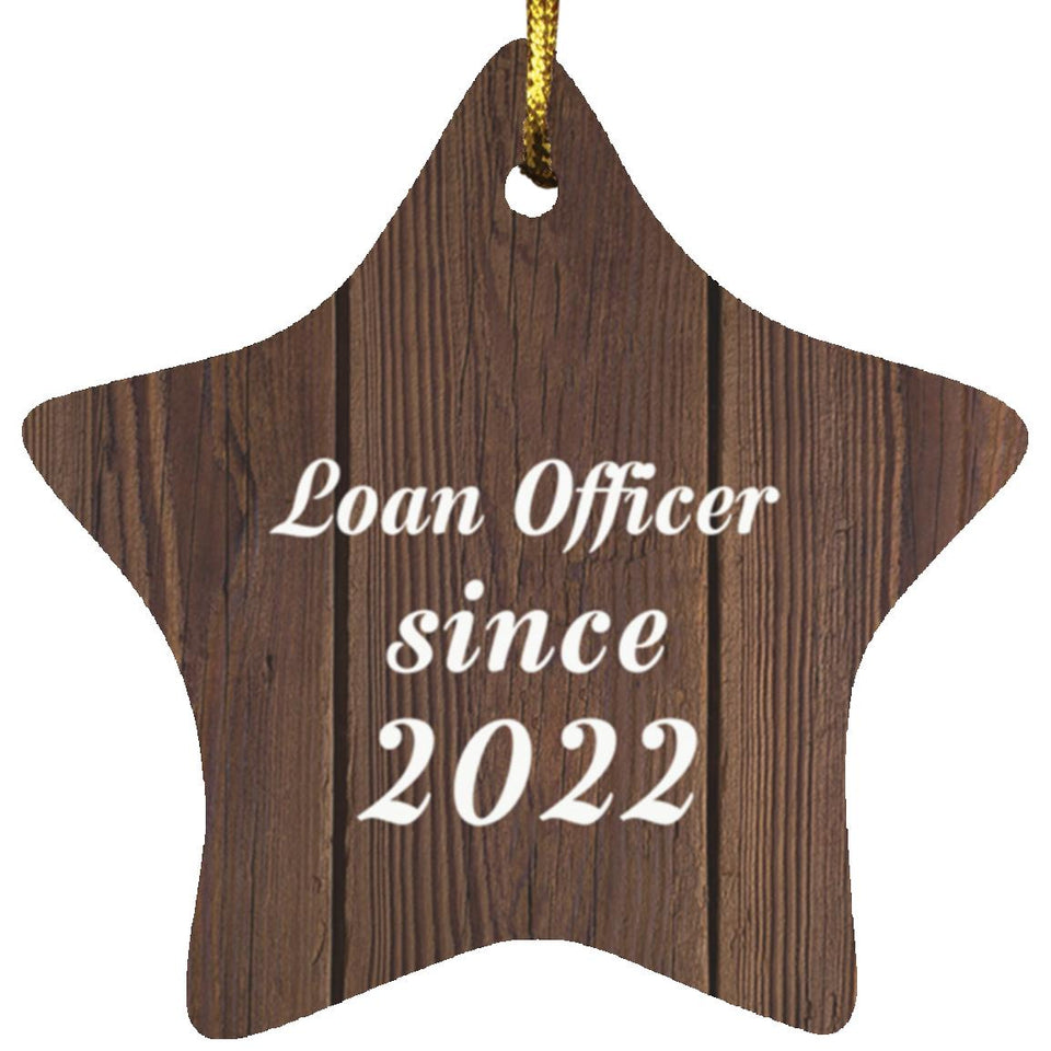 Loan Officer Since 2022 - Star Ornament D