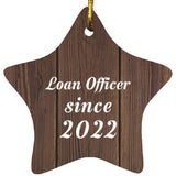 Loan Officer Since 2022 - Star Ornament D