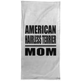 American Hairless Terrier Mom - Hand Towel