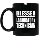 Blessed Laboratory Technician - 11oz Coffee Mug Black