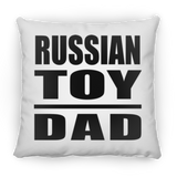 Russian Toy Dad - Throw Pillow