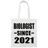Biologist Since 2021 - Tote Bag White