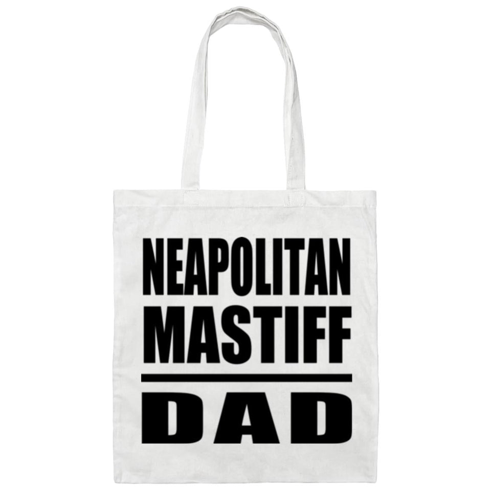 Neapolitan Mastiff Dad - Tote Bag White