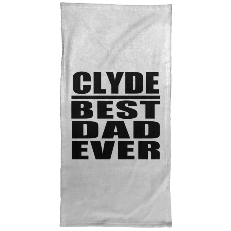 Clyde Best Dad Ever - Hand Towel