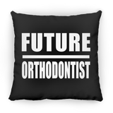 Future Orthodontist - Throw Pillow Black