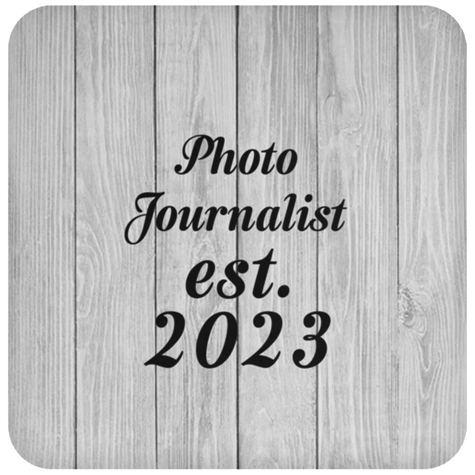 Photo Journalist Established Est. 2023 - Drink Coaster F