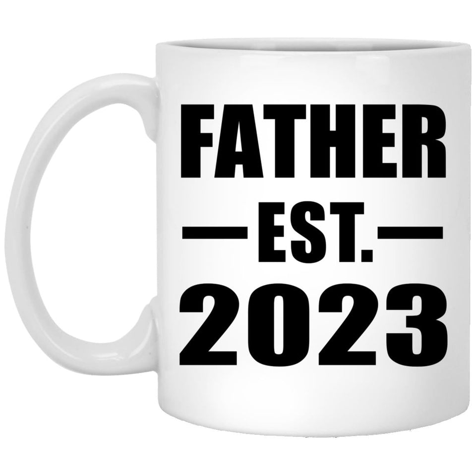 Father Established EST. 2023 - 11oz Coffee Mug