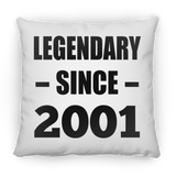 23rd Birthday Legendary Since 2001 - Throw Pillow