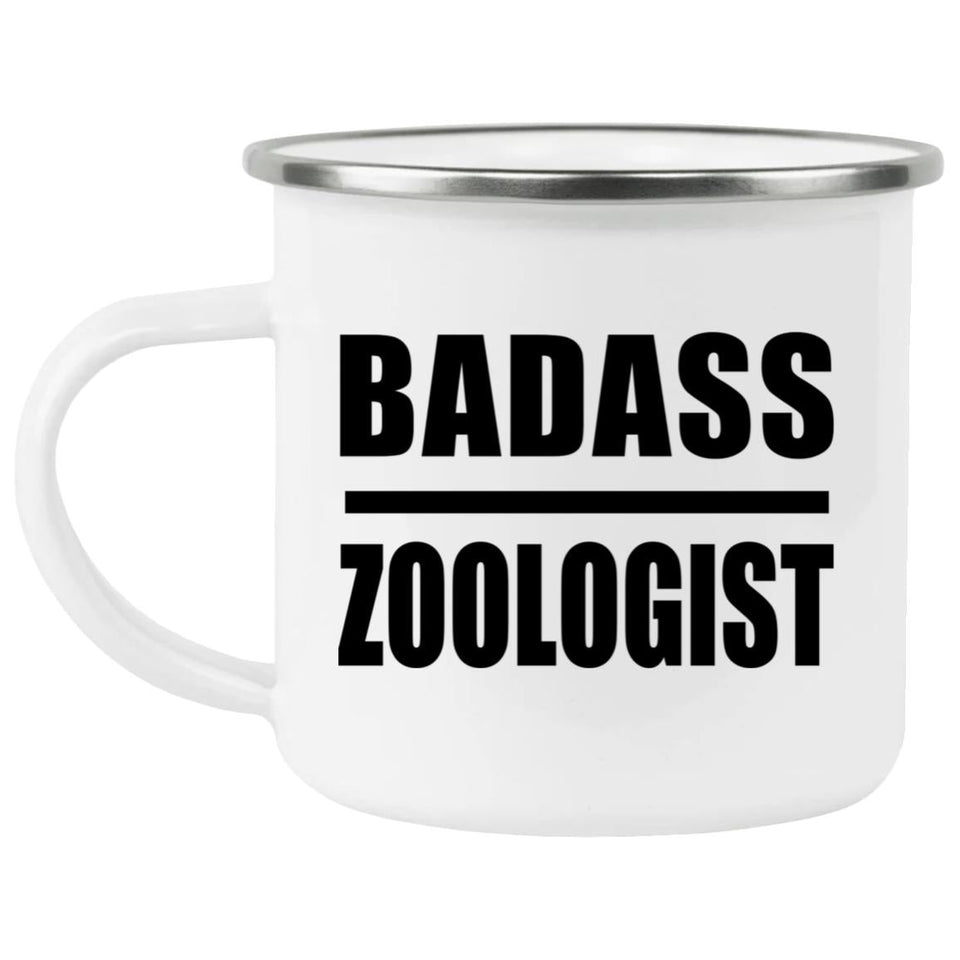 Badass Zoologist - 12oz Camping Mug