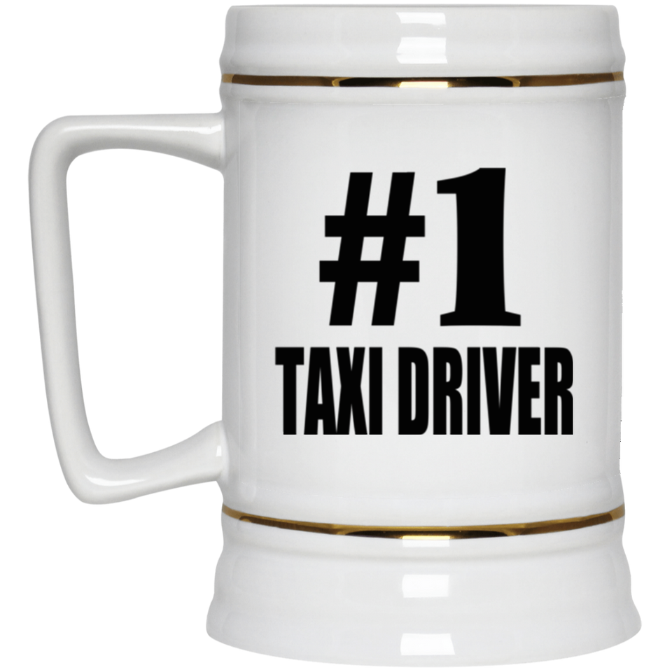 Number One #1 Taxi Driver - Beer Stein