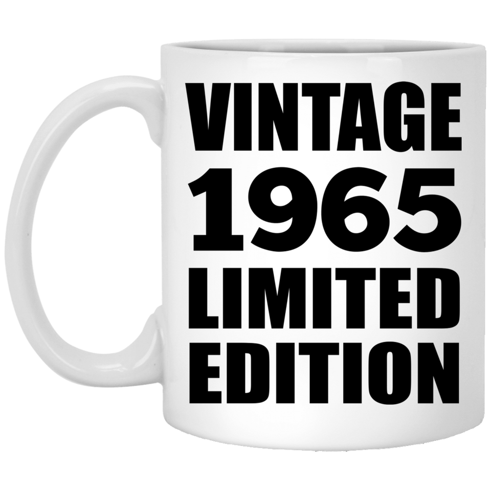 59th Birthday Vintage 1965 Limited Edition - 11oz Coffee Mug