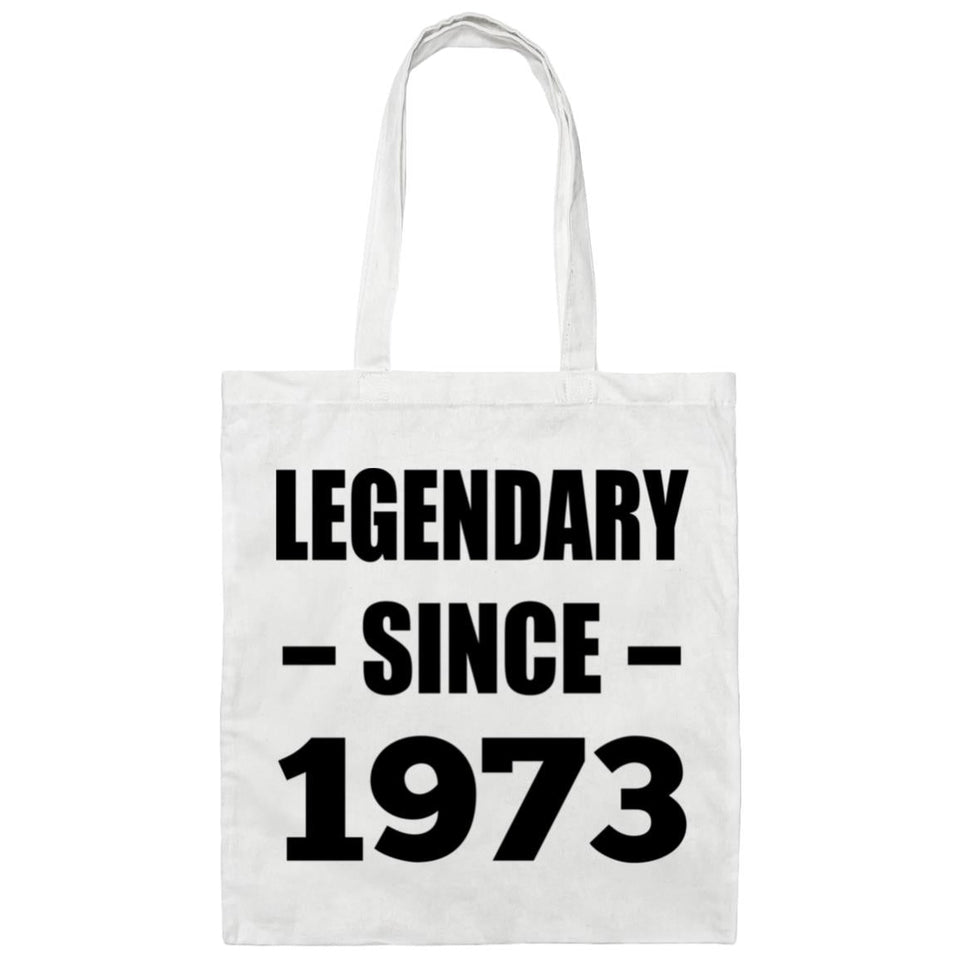 51st Birthday Legendary Since 1973 - Tote Bag White