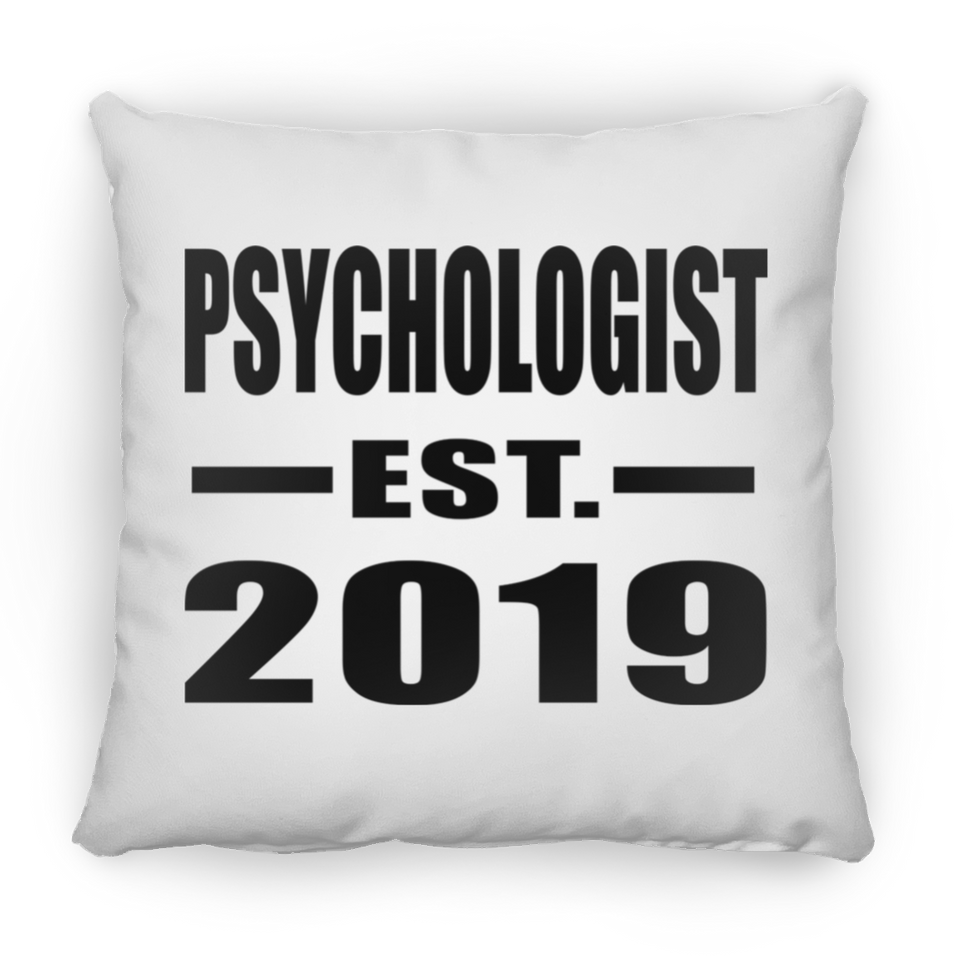 Psychologist Established EST. 2019 - Throw Pillow