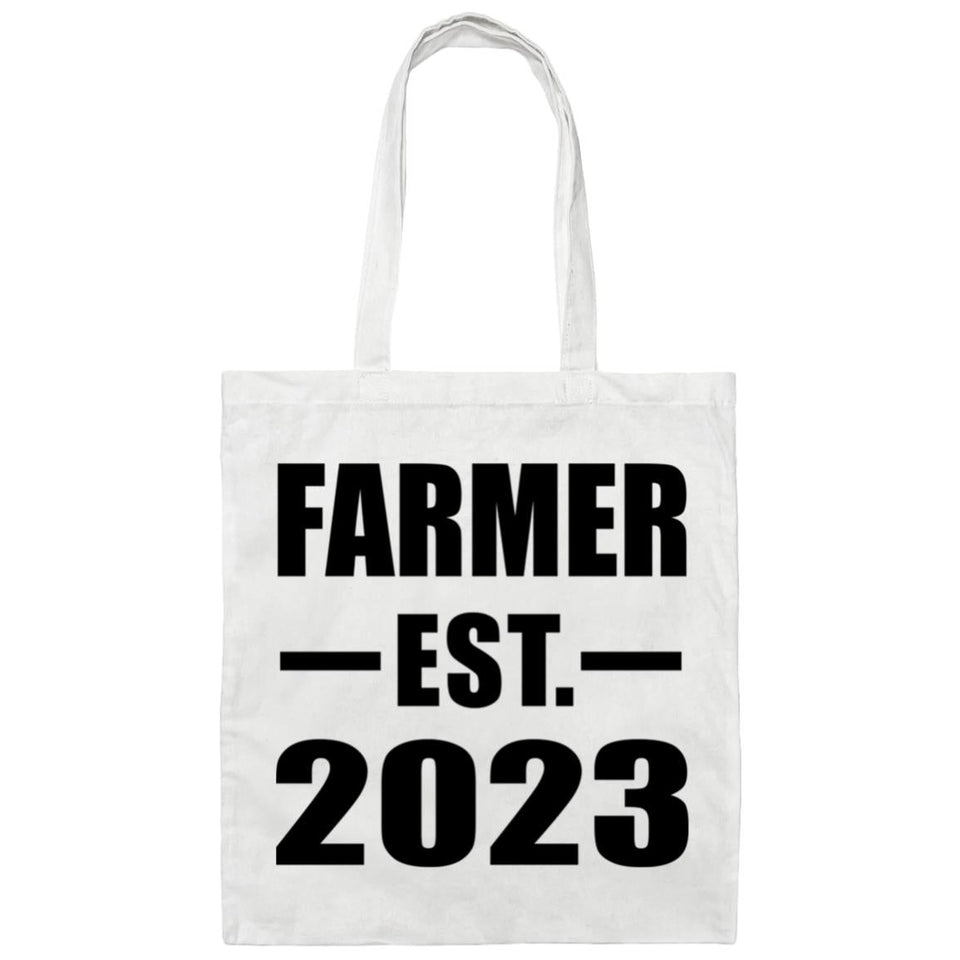 Farmer Established EST. 2023 - Tote Bag White
