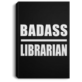 Badass Librarian - Canvas Portrait