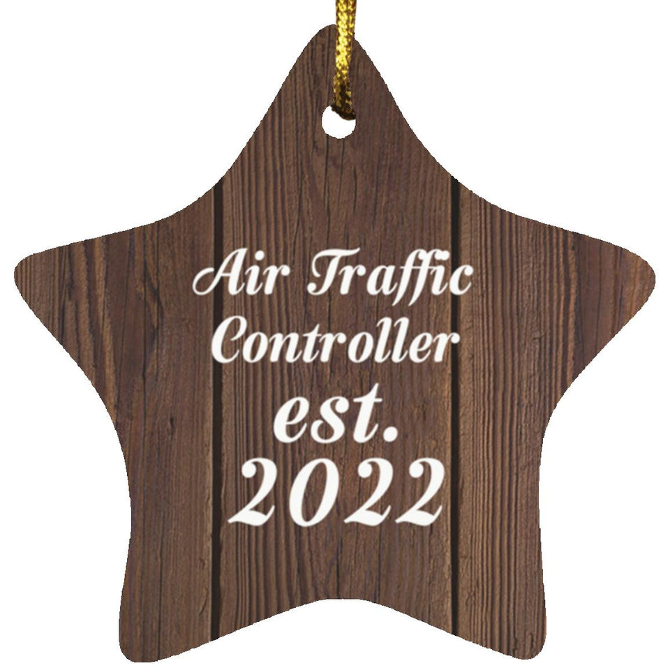 Air Traffic Controller Established Est. 2022 - Star Ornament D