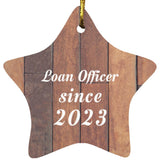 Loan Officer Since 2023 - Star Ornament E