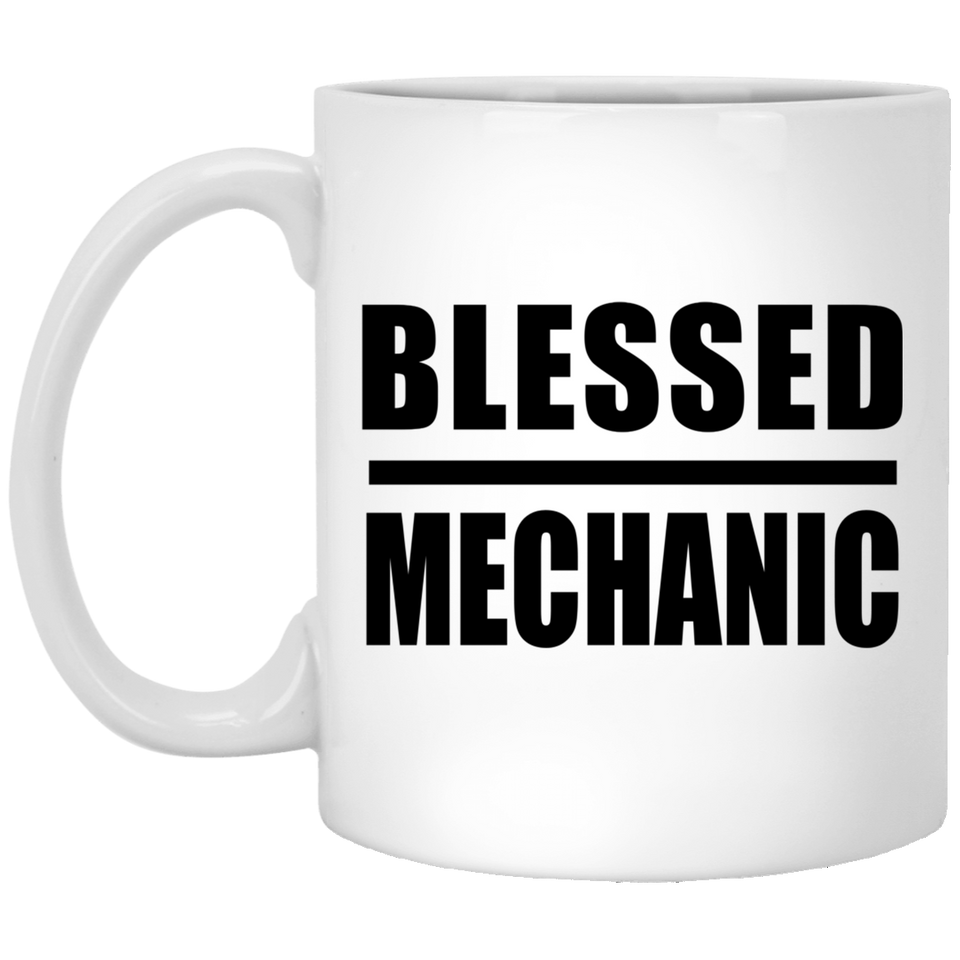 Blessed Mechanic - 11oz Coffee Mug