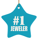 Number One #1 Jeweler - Star Ornament