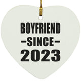 Boyfriend Since 2023 - Heart Ornament