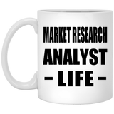 Market Research Analyst Life - 11oz Coffee Mug