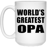 World's Greatest Opa - 15 Oz Coffee Mug