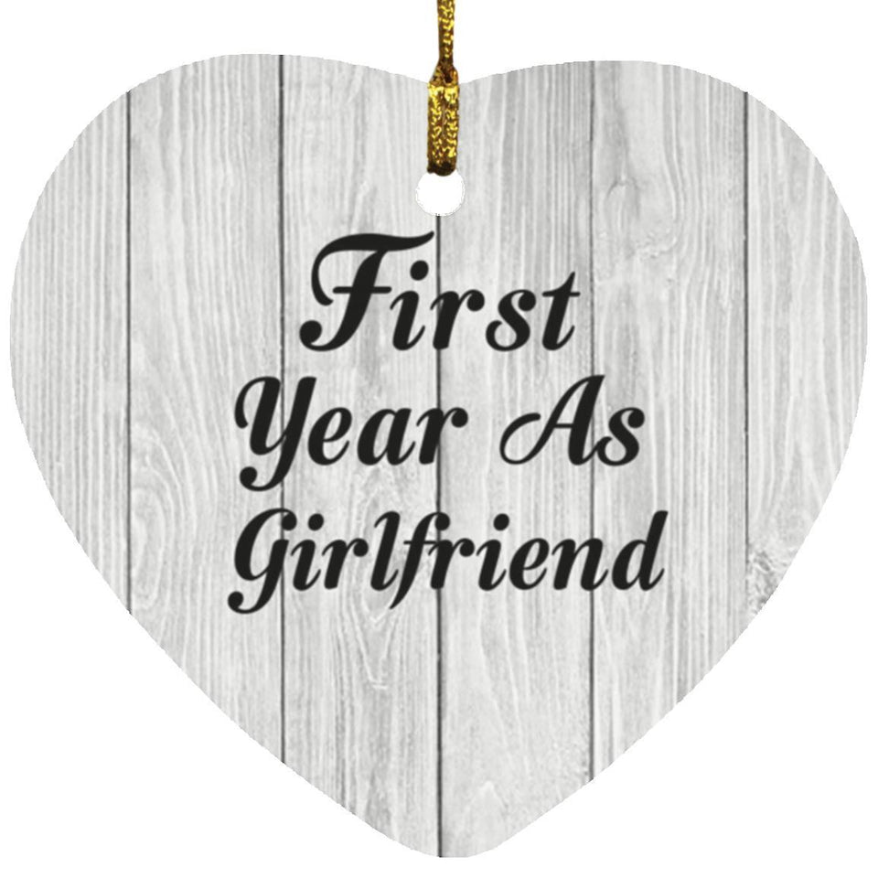 First Year As Girlfriend - Heart Ornament F