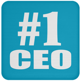 Number One #1 CEO - Drink Coaster