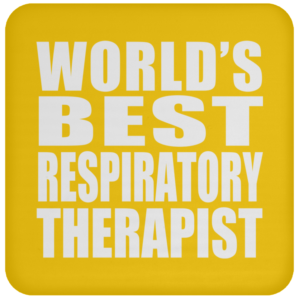World's Best Respiratory Therapist - Drink Coaster
