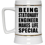 Being Stationary Engineer Makes Life Special - Beer Stein