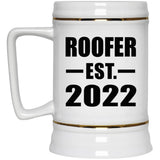 Roofer Established EST. 2022 - Beer Stein