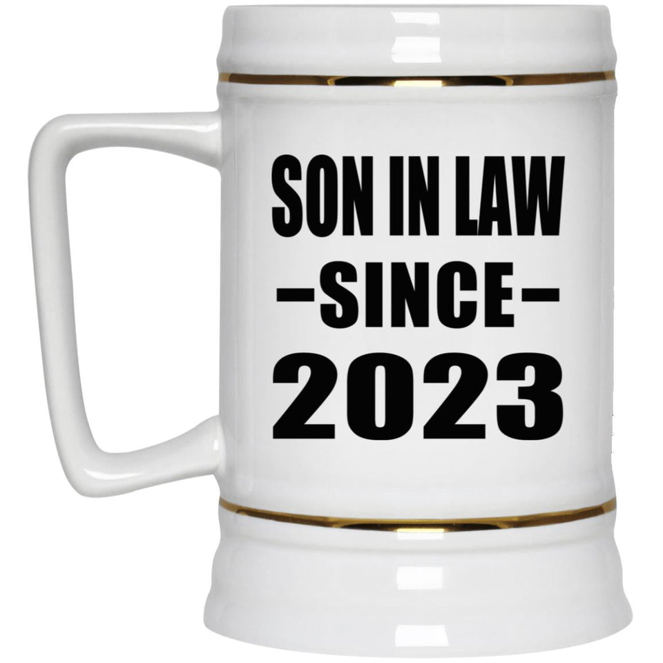 Son In Law Since 2023 - Beer Stein