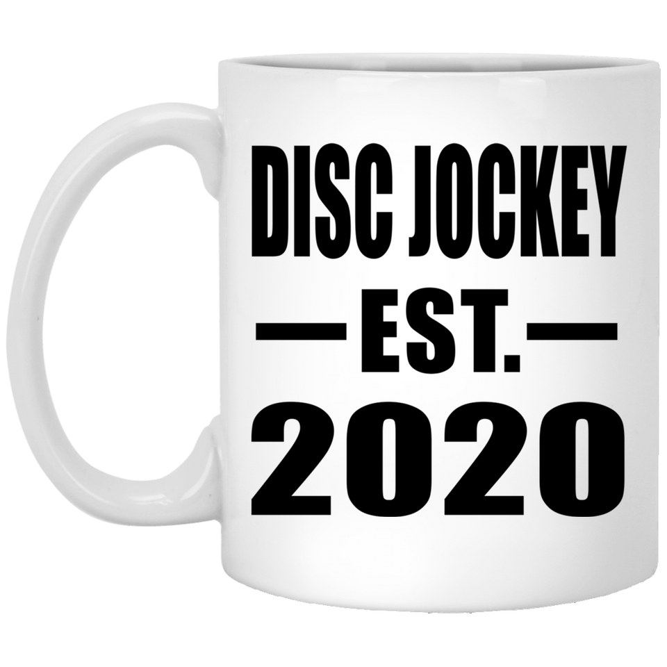 Disc Jockey Established EST. 2020 - 11oz Coffee Mug