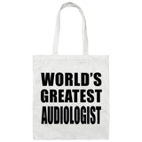 World's Greatest Audiologist - Tote Bag White