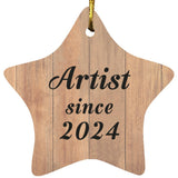Artist Since 2024 - Star Ornament C