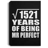 39th Anniversary Square Root of 1521 Years of Mr Perfect - Canvas Portrait