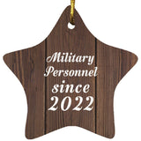 Military Personnel Since 2022 - Star Ornament D