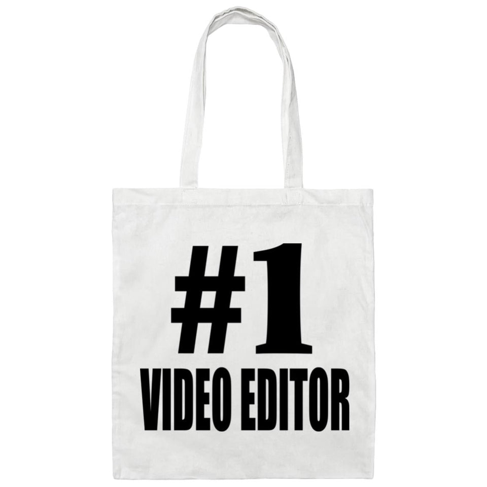 Number One #1 Video Editor - Tote Bag White