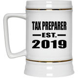 Tax Preparer Established EST. 2019 - Beer Stein