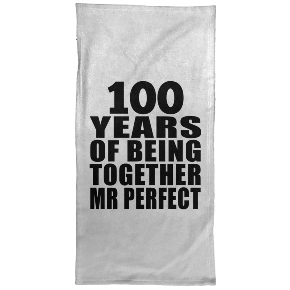 100th Anniversary 100 Years Of Being Mr Perfect - Hand Towel