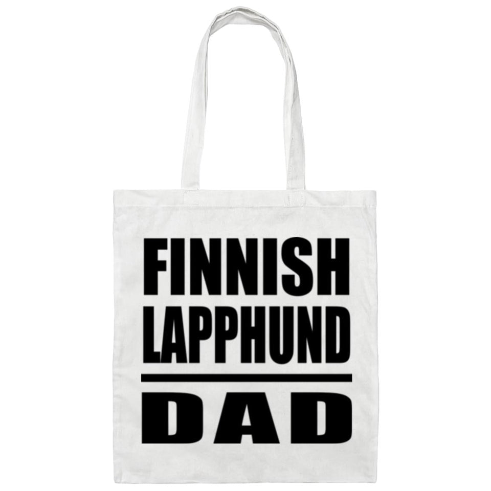 Finnish Lapphund Dad - Tote Bag White