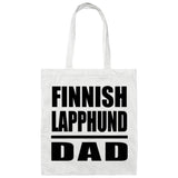 Finnish Lapphund Dad - Tote Bag White