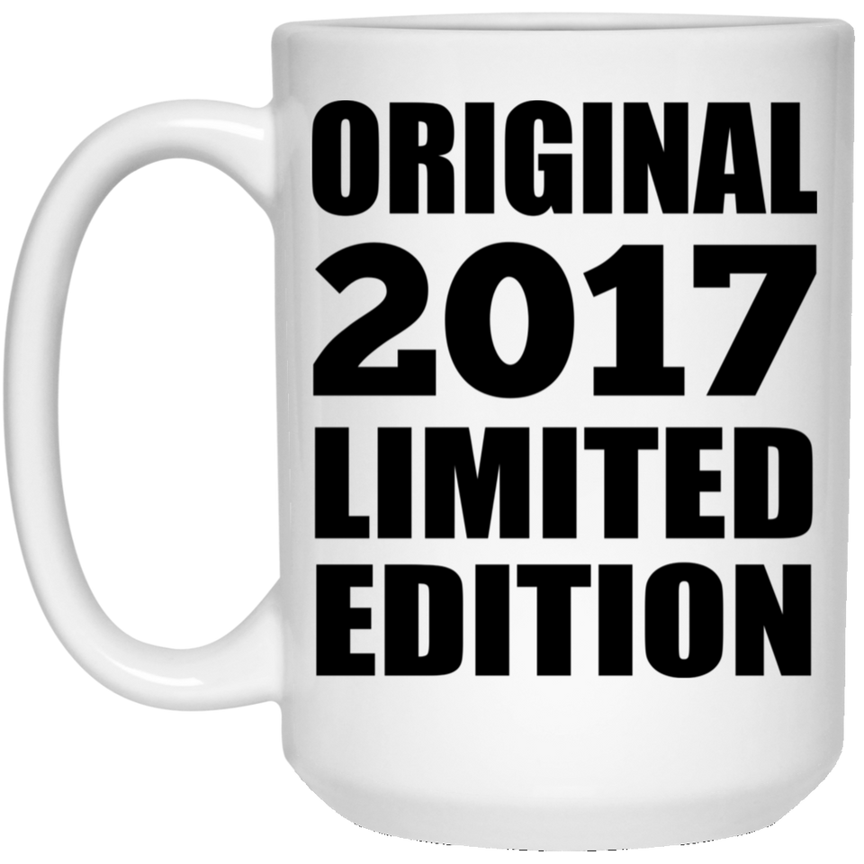 7th Birthday Original 2017 Limited Edition - 15oz Coffee Mug