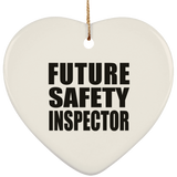 Future Safety Inspector - Heart Ornament