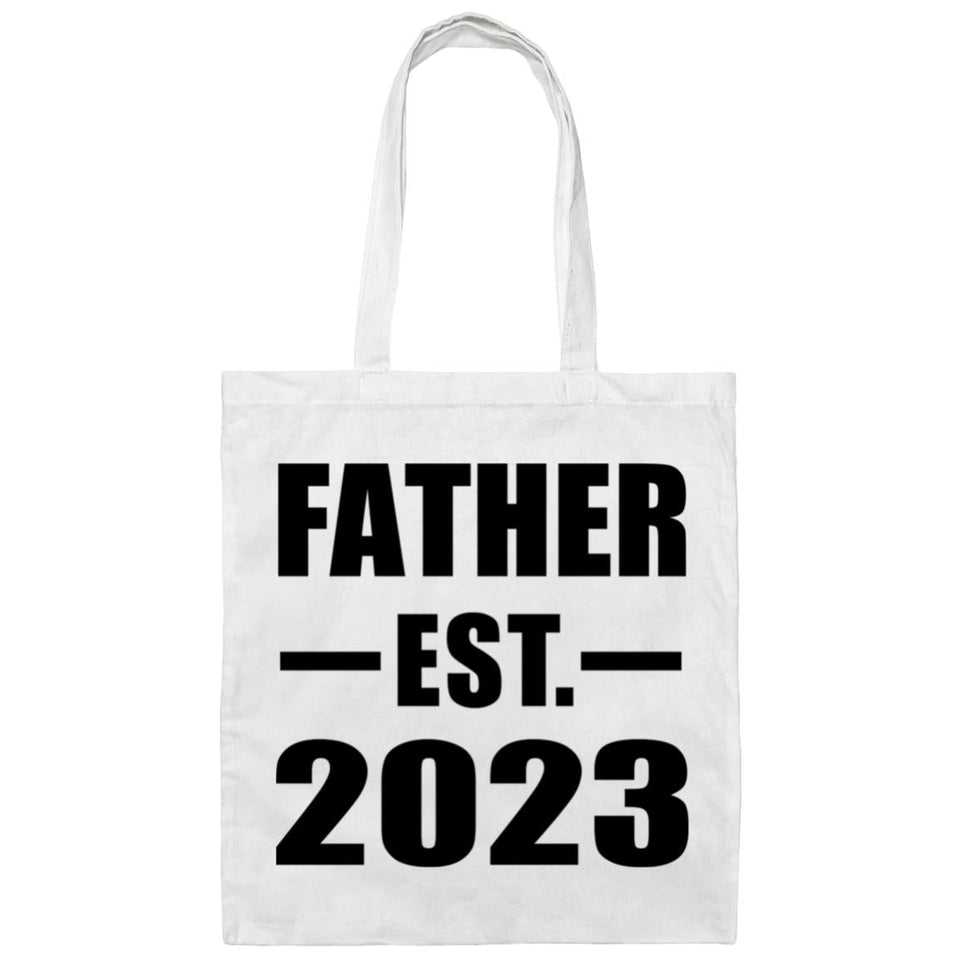 Father Established EST. 2023 - Tote Bag White